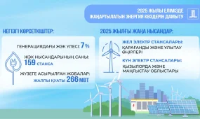 Үкімет энергетика саласын дамыту туралы: 160-қа жуық ЖЭК стансасы электр қуатын өндірудің 7%-дан астамын құрады