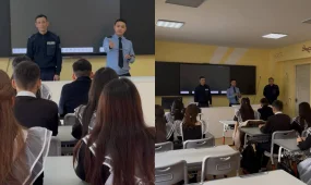 Семейде оқушыларға қауіпсіздік сабағы өткізілді