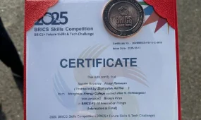 Казахстанская команда вошла в тройку лидеров на чемпионате BRICS Skills в Китае