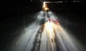 Больше 3 тысяч машин сопровождено в непогоду в области Абай