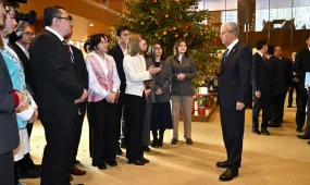 Мемлекет басшысы Жапонияда тұрып жатқан қазақстандықтармен кездесті