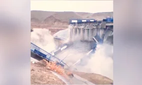 Түркістан облысында көпір құлады