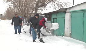 Более 150 студентов и 40 педагогов Саранского технического колледжа вышли на экологическую акцию «Таза бейсенбi»