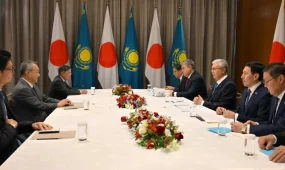 Президент Казахстана обсудил с Sumitomo проекты в атомной промышленности и логистике