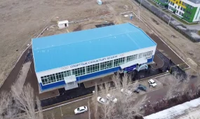 «AMANAT» партиясының сайлауалды бағдарламасы аясында Жамбыл облысында спорт кешені ашылды