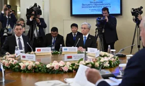 Президент Жоғары Еуразиялық экономикалық кеңестің шағын құрамдағы отырысына қатысты