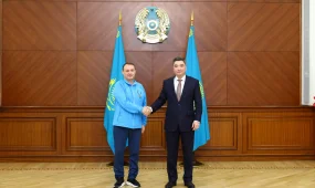 Сурдлимпиада ойындарының жүлдегерлері мен жаттықтырушылары марапатталды