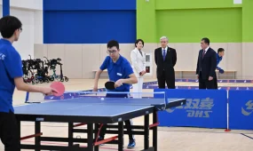 Президент Инклюзивті спорт орталығын аралап көрді