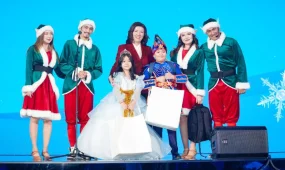 Президентская ёлка собрала в Астане детей со всей страны