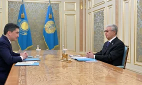 Мемлекет басшысы Премьер-министр Олжас Бектеновті қабылдады