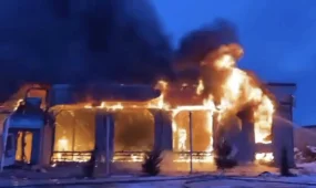 Придорожное кафе едва не взорвалось на трассе Алматы-Термез