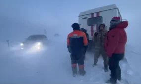 Снежный плен на трассе Ушарал–Достык: спасены 15 человек