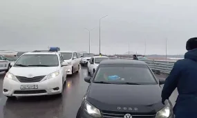 Қарағанды облысында көктайғақтың салдарынан 2 мыңға жуық көлік тұрып қалды