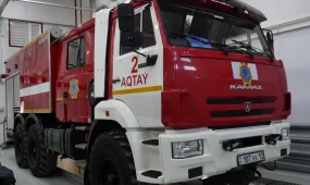 Ақтауда жаңа өрт сөндіру депосы ашылды