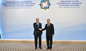 Токаев участвует в Третьей конференции ООН по развивающимся странам