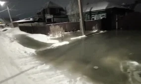 Қызылжарда су құбыры жарылып, ондаған үйді су басты