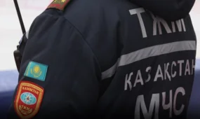 ТЖМ құтқарушылары жүк көлігіндегі өртті сөндірді