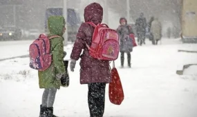 Сильный снегопад в Астане: школьники на дистанционке, тысячи рабочих на уборке