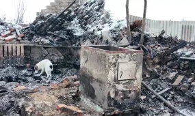 Қызылжарда әкесі екі баласымен отқа оранды