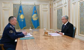 Мемлекет басшысы Қорғаныс министрі Дәурен Қосановты қабылдады