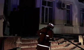 В Жезказгане вспыхнул пожар в театре