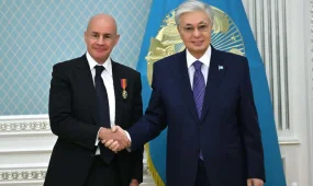 II дәрежелі «Достық» орденімен марапатталды