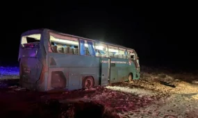 4 человека погибли в ДТП с автобусом близ Актау