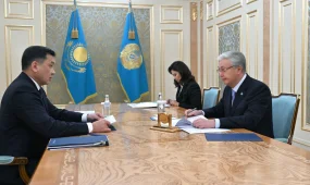Тоқаев «Қазақстан темір жолы» ҰК» АҚ басқарма төрағасын қабылдады