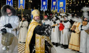 Крещенские купания проходят в Астане (ФОТО)