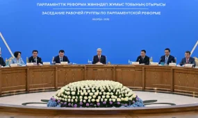 Токаев принял участие в заседании Рабочей группы по парламентской реформе
