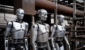 Airbus внедряет человекоподобных роботов в производство авиалайнеров