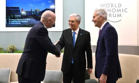 Мемлекет басшысы Давоста бірқатар кездесу өткізді