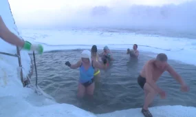 Павлодарский клуб моржей отмечает 60-летие