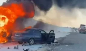 Пять человек погибли в жуткой аварии в Жетісу