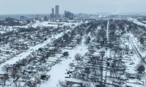 “Ферн” дауылы: АҚШ жарықсыз қалды