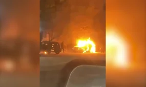 В области Абай задержан поджигатель полицейских машин