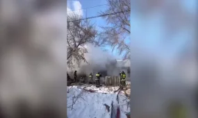 Астанада жер үй өртеніп, жарылыс болды