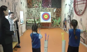 Қосшы қаласында садақ атудан жарыс өтті