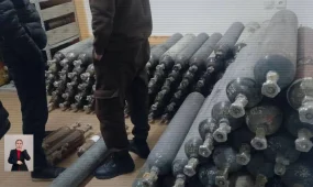 Склад с «веселящим газом» выявили в Шымкенте