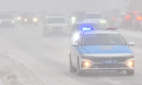 Қолайсыз ауа райына байланысты Жетісу облысында жол жабылды