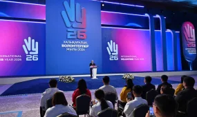 Токаев предложил создать международные платформы для обмена волонтерским опытом