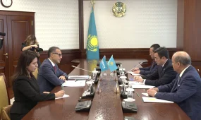 Құрылтай Төрағасы ТүркПА Бас хатшысы Рамиль Гасанмен кездесті