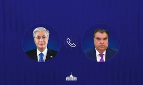 Қасым-Жомарт Тоқаев Эмомали Рахмонды құттықтады