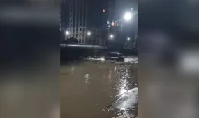 Алматыда нөсер жауып, жел күшейеді