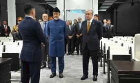 Президент Казахстана и Султан Омана посетили МФЦА