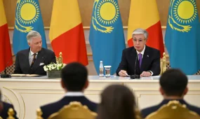 Касым-Жомарт Токаев и Король Филипп провели брифинг для представителей СМИ