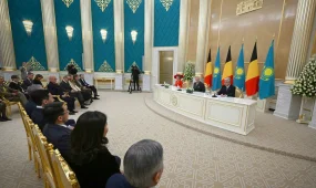 Қасым-Жомарт Тоқаев пен Бельгиялықтар Королі бірлескен мәлімдеме жасады