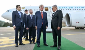 Мемлекет басшысы Бакуге барды