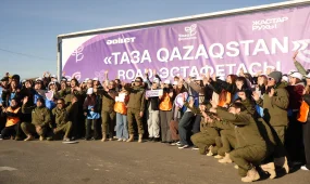 1 800 км и 150 тонн мусора: как молодежь «Әділет» провела масштабную экоэстафету