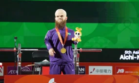 Давид Дегтярев установил новый рекорд Азиатских Пара игр и завоевал золото